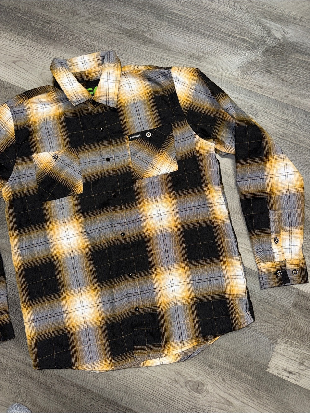 DIXXON x Black Sabbath flannel shirt top long sleeve boys kids